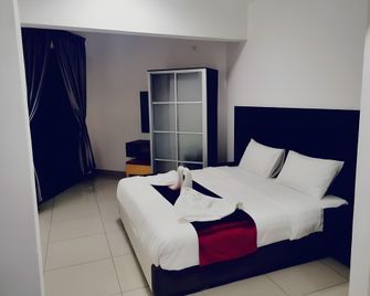 Studio Room Marina Height's Hotel Residence with Seaview - Lumut - Chambre