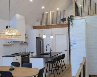 Chalet Les 3 Versants Mont-Edouard 38A - L'Anse Saint-Jean - Cocina