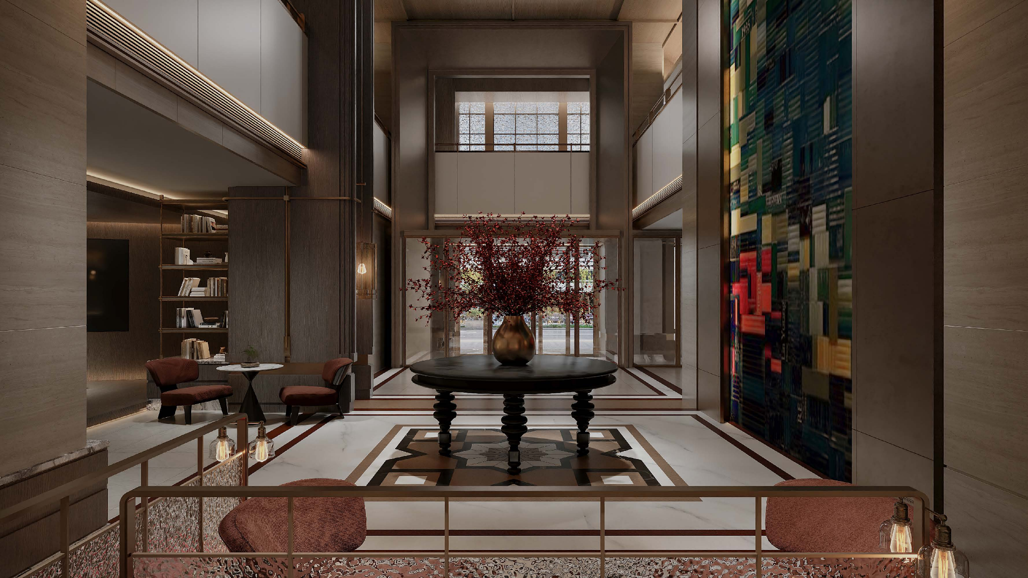 Madison Hotel Yinchuan Xinhua Gulou Tongfu - ينتشوان - ردهة