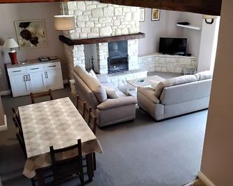 18th Century Renovated Farmhouse Situated In A Quiet Farming Hamlet - Montreuil-Bellay - Living room