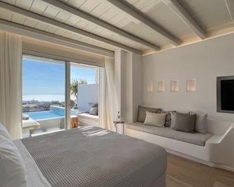 Nomia Sunset Suites Mykonos - Paraga - Ložnice