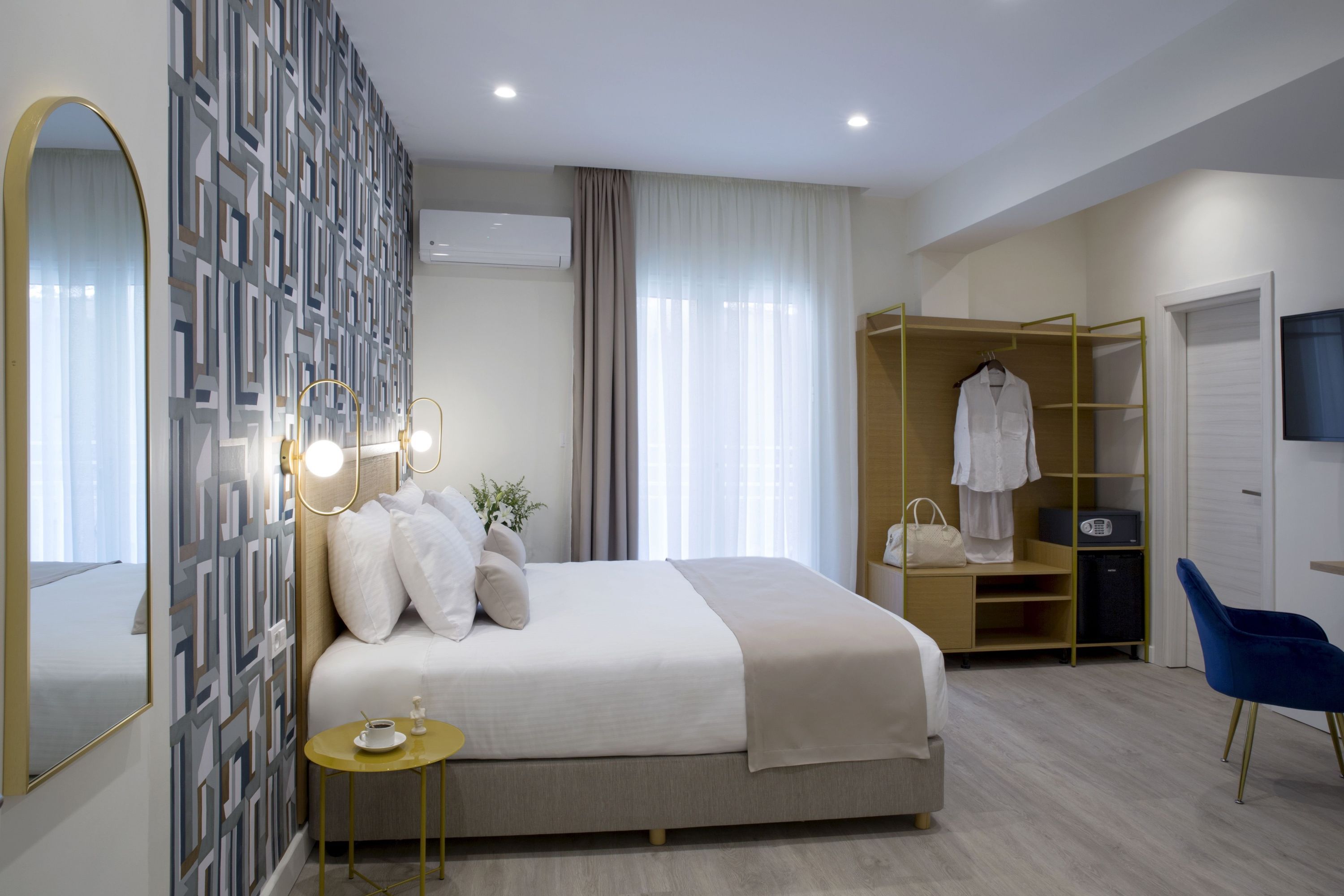 Hypnos Inn Athens Hotel - אתונה - חדר שינה