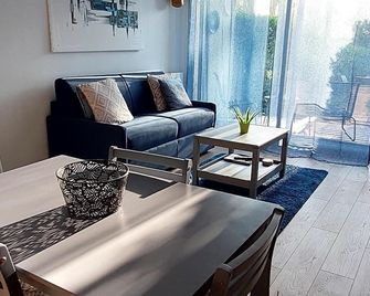 Cosy Studio Le Garden Ensoleille - Cabourg - Sala de estar