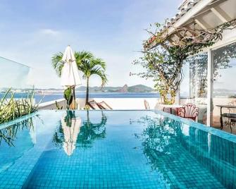 Romantic Penthouse in Rio with heated pool and unforgettable beach view - Río de Janeiro - Piscina