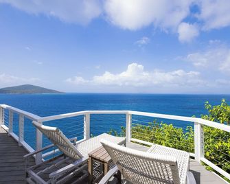 Unrivaled Oceanfront Views In Our Private Caribbean Resort - Saint Thomas Island - Balcón