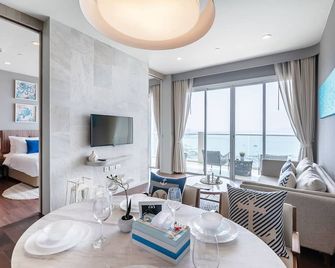 White Sands Beach-Beach Access-2br-Luxury Stay - Jomtien - Ruokailuhuone