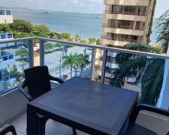 6 Floor sea view - Tierra Bomba - Balkon