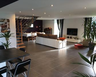 La Maison de Benjamin - La Chapelle-Saint-Aubert - Living room