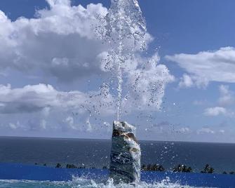 Huge private infinity pool with best ocean view - Humacao