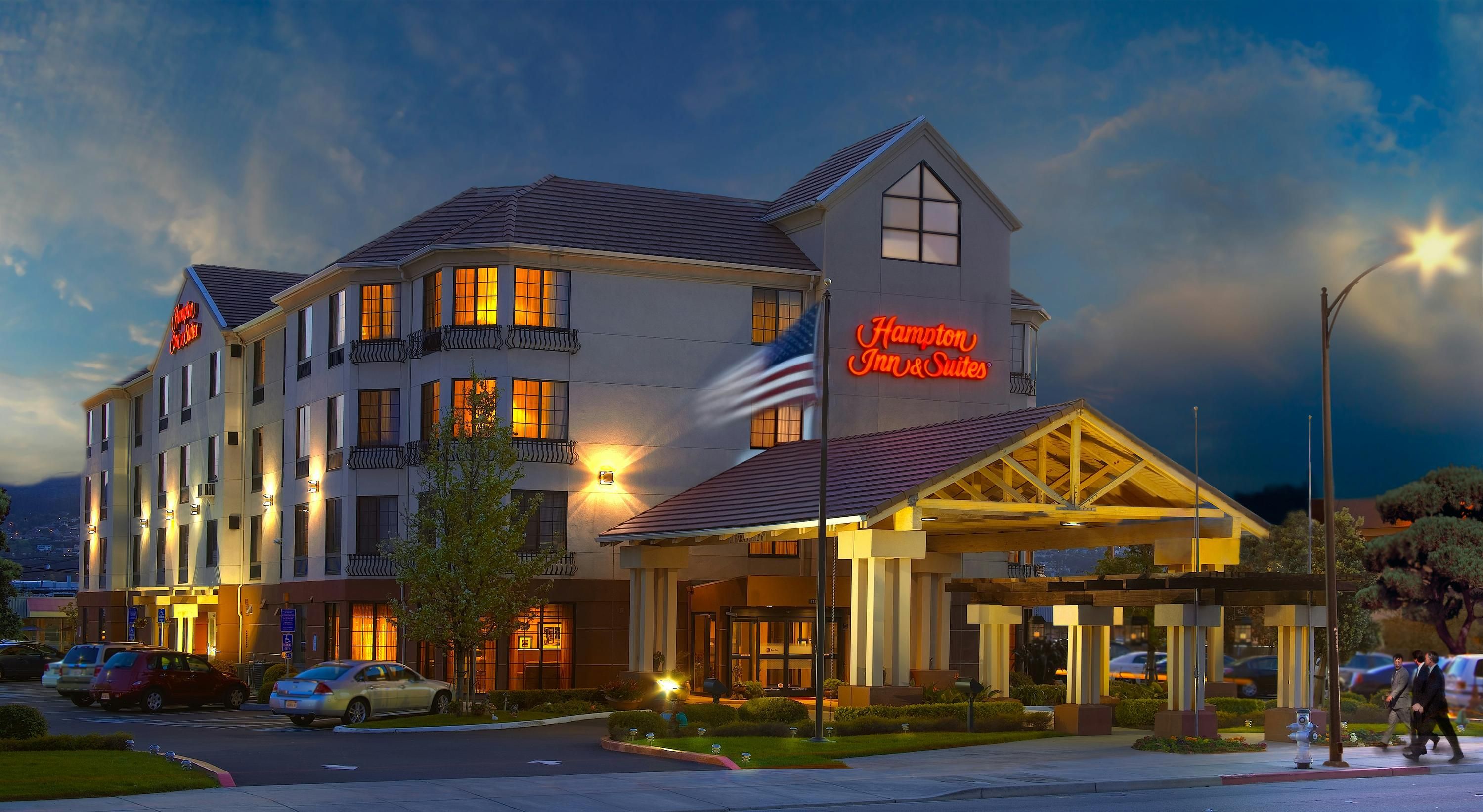 Hampton Inn & Suites San Francisco-Burlingame-Airport South - Burlingame - Gebäude