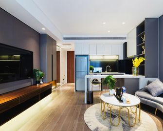 Elan Yalan Apartment (Wanda Plaza Branch) - Luoyang - Schlafzimmer