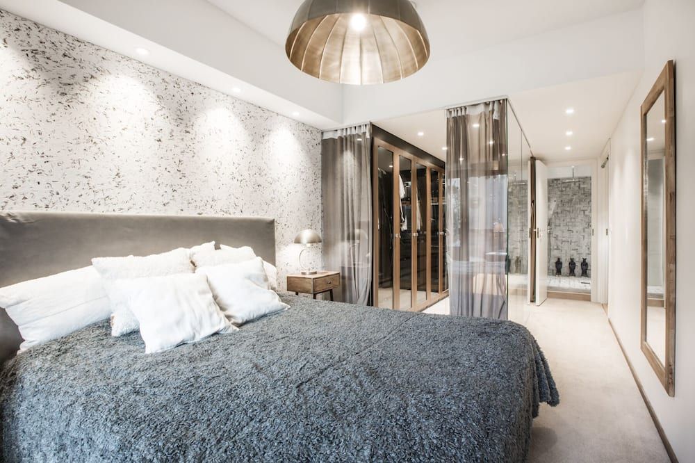 Homely - Executive Suite 72m2 -Sauna - هيلسينكي - غرفة نوم