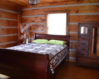 Riverfront Log Cabin, Hot Tub, Pet-Friendly, Universal Access - Hot Springs - Bedroom