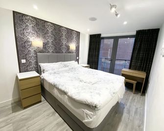Lovely 1-bed Apartment in Manchester - Mánchester - Habitación
