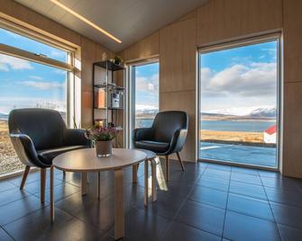 Apartment in the country, great view Apt. A - Akureyri - Living room
