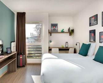 Teneo Apparthotel Bordeaux Maritime - Bordeaux - Schlafzimmer