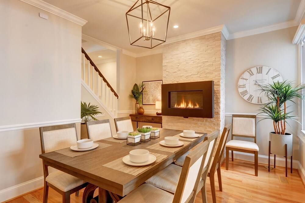 Heart of Old Town Alexandria|Historic|1700ft² - אלכסנדריה - חדר אוכל
