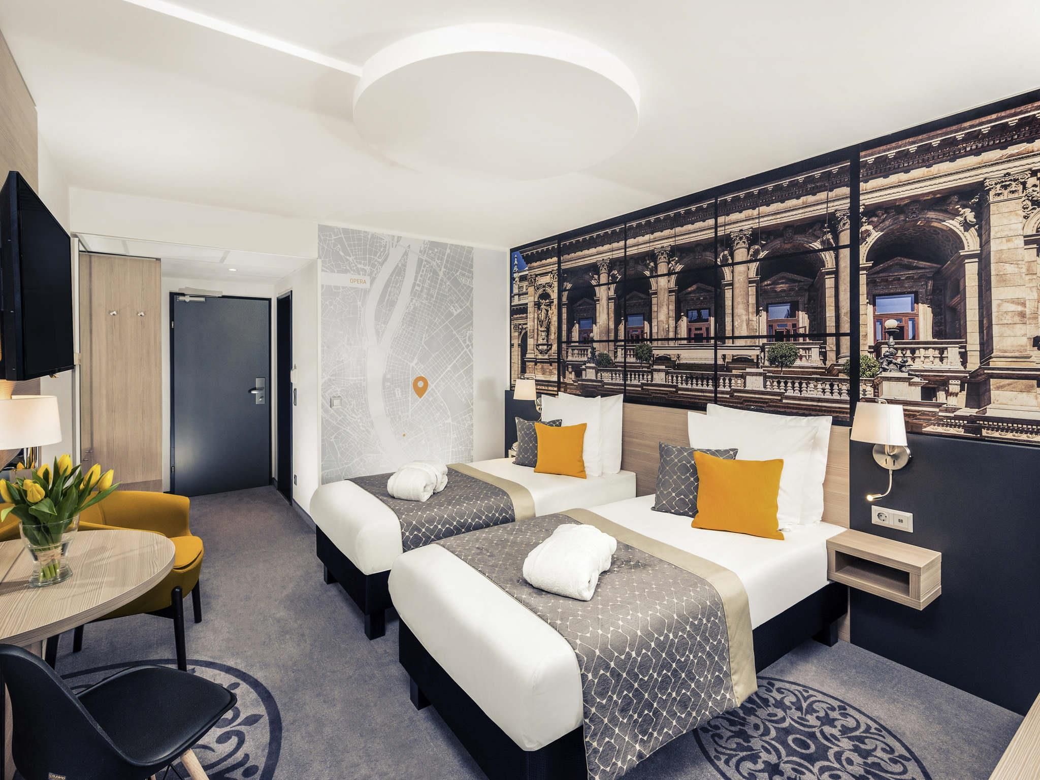 Mercure Budapest City Center Hotel - בודפשט - חדר שינה