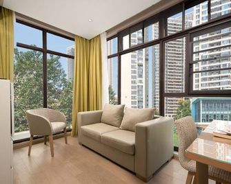 The LinYin Hotel of Wuhan International Expo Center - ווהאן - סלון