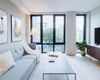 149bk-301 New Construction 1br Prime Bk Wd - Brooklyn - Sala de estar