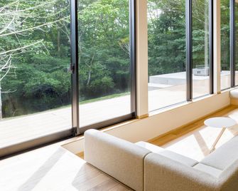 Rakuten Stay Villa Aso Kurokawa - Minamioguni - Pokój dzienny