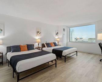 Sleep 6 Stylish 1br 2ba Beachfront By Cozysuites - Atlantic City - Sypialnia