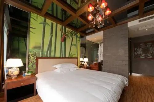 Yangzhou Huafang Fengqing Hotel - Yangzhou - Schlafzimmer