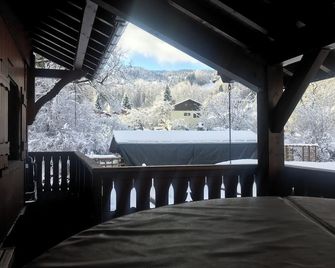 Chalet Esprit - Morillon - Balcony