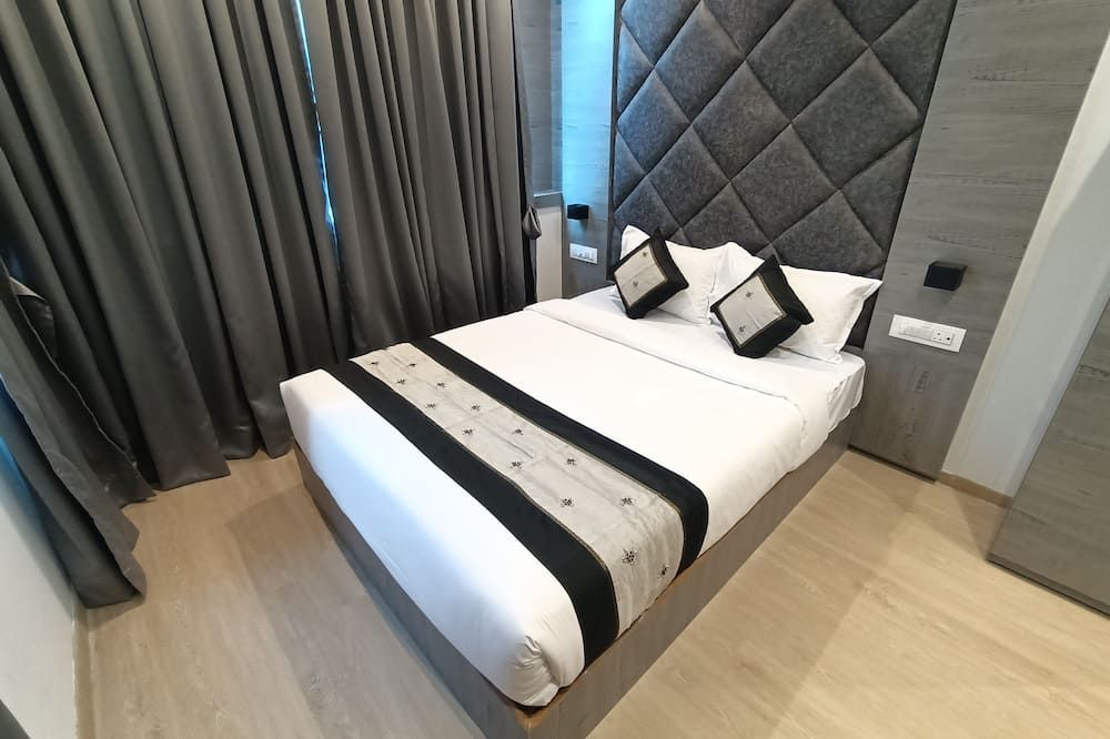 Hotel Beverly Palace Santacruz - Near Bkc - Mumbai Airport T1 - מומבאי - חדר שינה