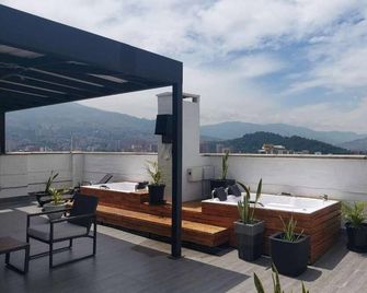 Laureles Penthouse rooftop Suite - Medellín - Balkon