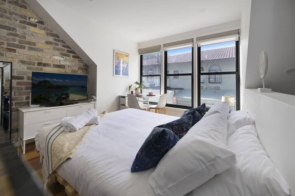 Architect-Designed Studio Retreat in Surry Hills - סידני - חדר שינה