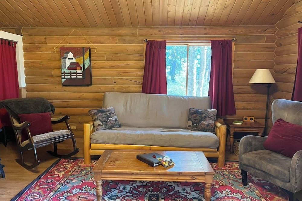 Cozy Niobrara River Cabin - Valentine - Obývací pokoj