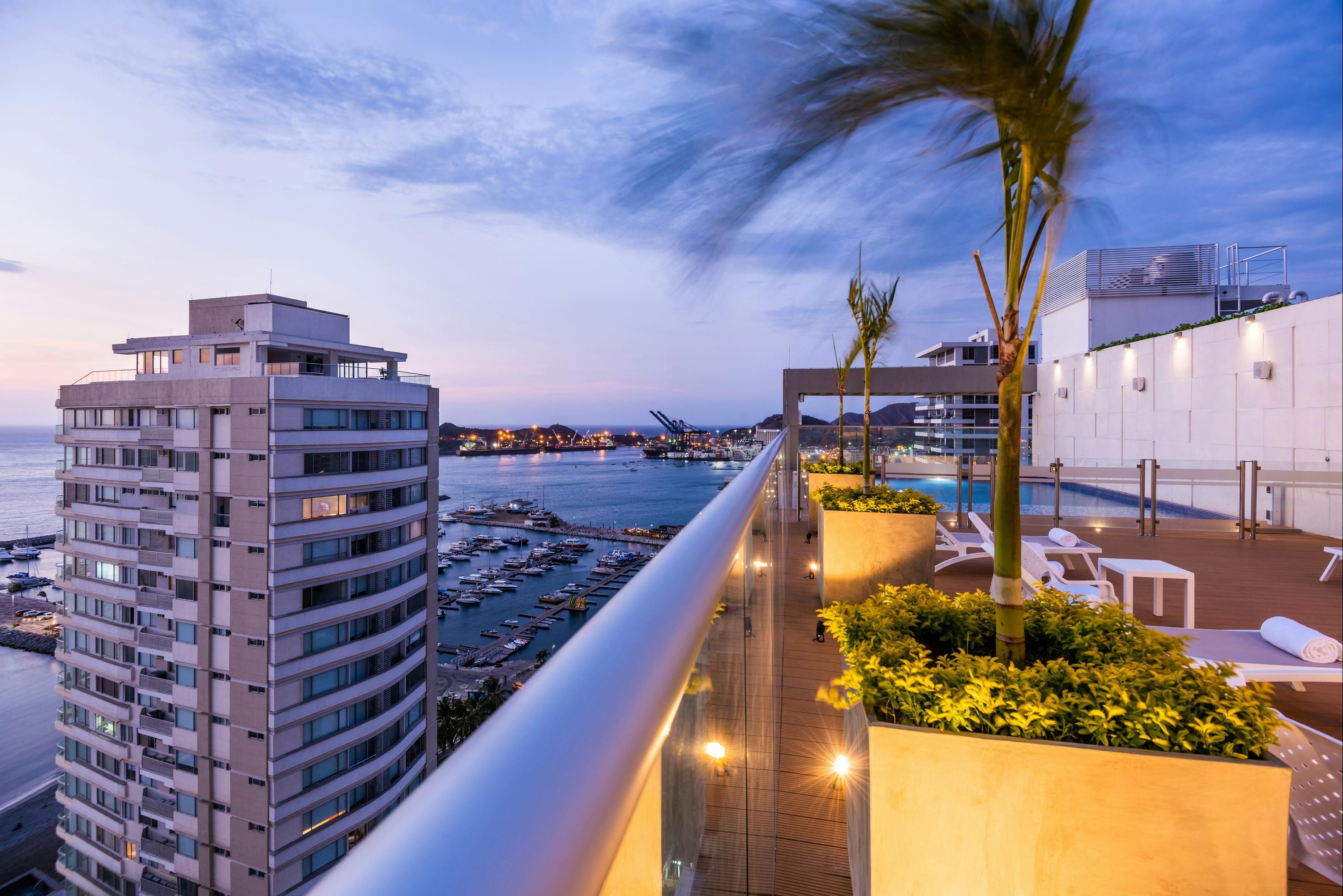Hilton Garden Inn Santa Marta - Santa Marta - Varanda