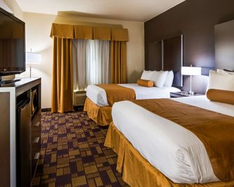 Best Western Windsor Pointe Hotel & Suites-Frost Bank Center - סן אנטוניו - חדר שינה