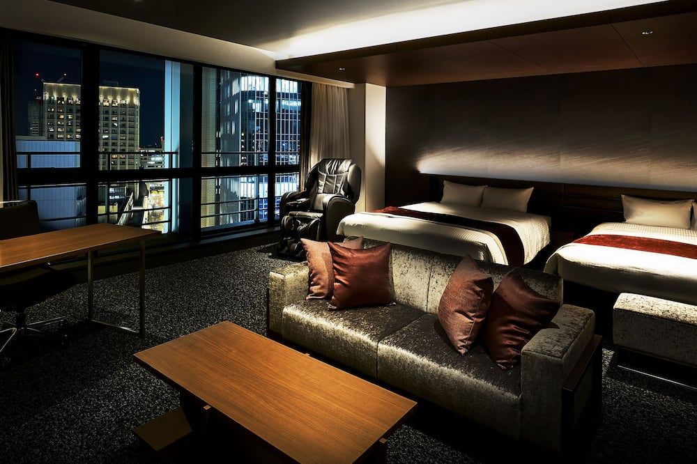 Daiwa Roynet Hotel Kobe-Sannomiya Premier - Kobe - Sovrum