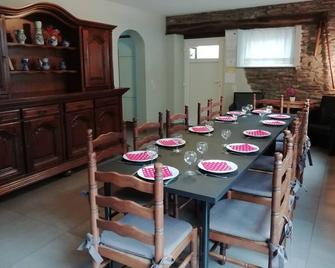 Cosy cottage with sauna and bubblebath near Bouillon - Paliseul - Dining room