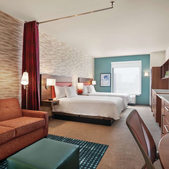Bedroom view of Home2 Suites by Hilton Lancaster