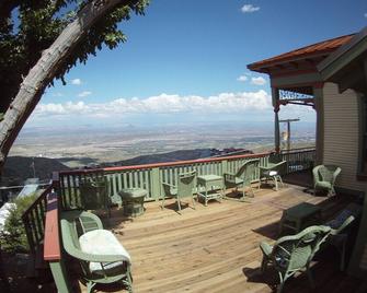 The John Riordan House. Built 1898. Vacant, Buried For 60 Years, Restored 2012 - Jerome - Balcony