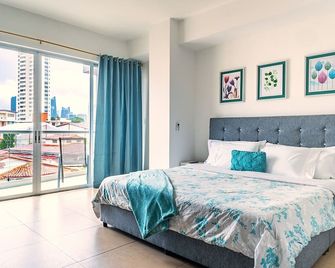 Apartamento en San Francisco - 巴拿馬城（巴拿馬） - 臥室