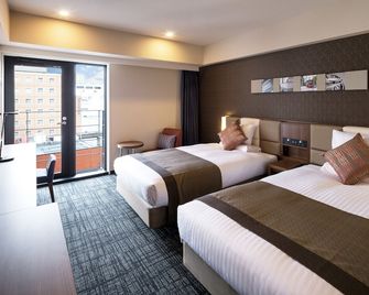 Hotel Mystays Yokohama Kannai - Yokohama - Slaapkamer