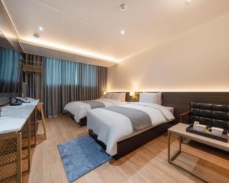 Yongin (Giheung) Fine Unmanned Hotel - Yongin - Schlafzimmer