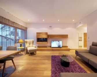 Grischuna Mountain Lodge - Samnaun - Sala de estar