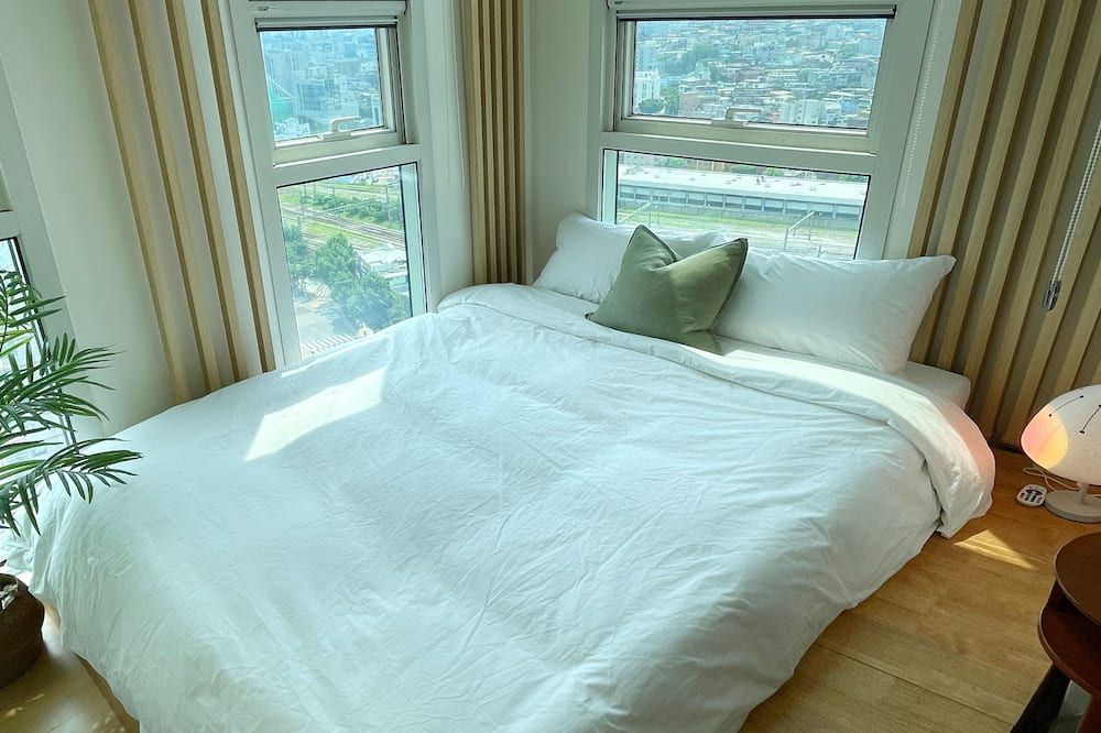 [Livelike Seoul] Seoul Stn. Panorama House - Perfect Travel Hub - Seoul - Bedroom