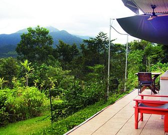 Wompoo Eco Retreat - Rambutan Bungalow with views - Cow Bay - Balcony