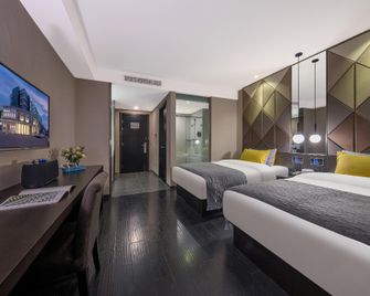 Home Inn Style Tianjin Weiguo Road - تيانجين - غرفة نوم