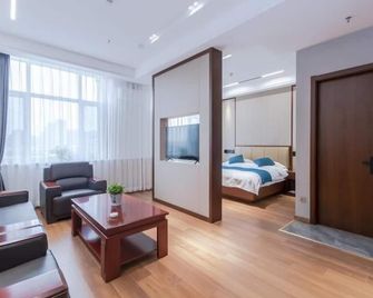 格林豪泰银川国际商贸城商务酒店 - 銀川 - 客廳