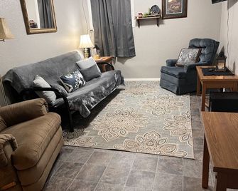 Cozy Fully-Furnished Entire1-Bed 1-Bath Apt in Basement of Private House - Minot - Living room