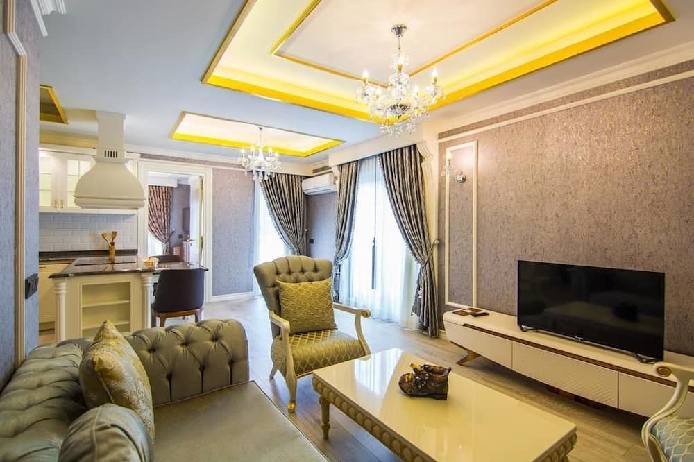 Alanya Towers C Blok - אלניה - סלון