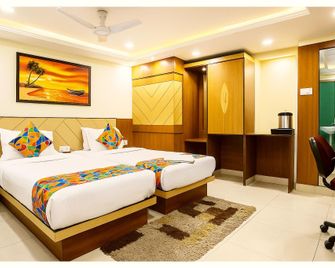 Goroomgo Park Resort Bhubaneswar - בובנשוואר - חדר שינה