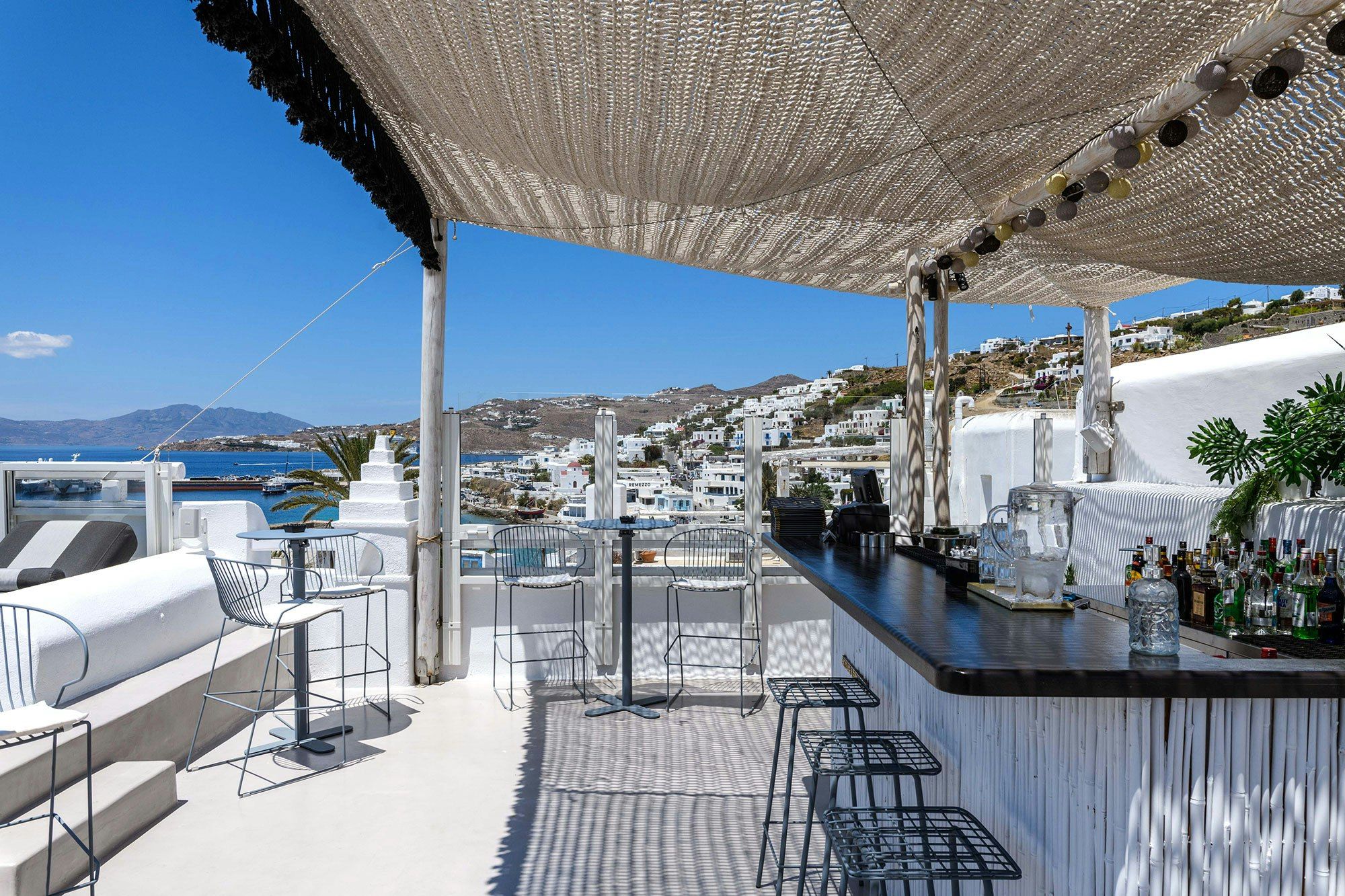 The Townhouse Mykonos - מיקונוס - מרפסת
